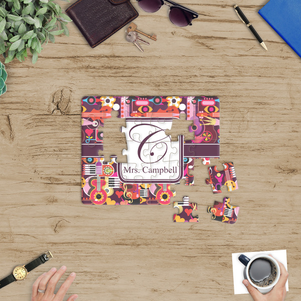 Abstract Music Jigsaw Puzzle 30 Piece - In Context