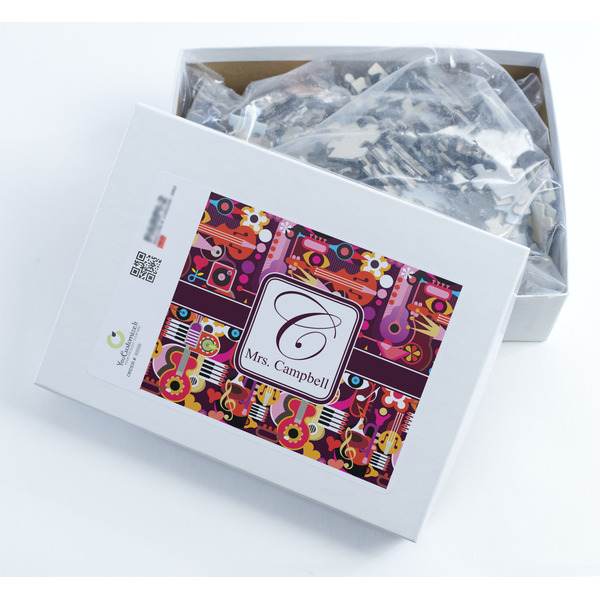 Abstract Music Jigsaw Puzzle 500 Piece - Box