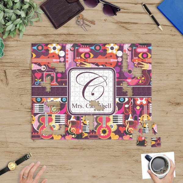 Abstract Music Jigsaw Puzzle 500 Piece - In Context