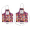 Abstract Music Kid's Aprons - Comparison