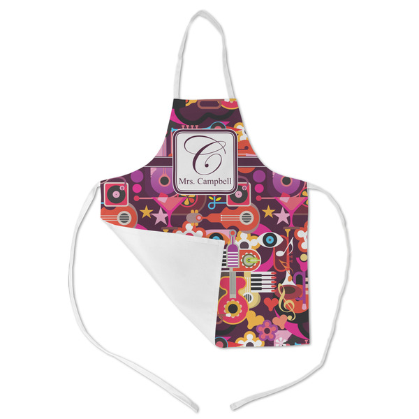 Abstract Music Kid's Aprons - Medium - Main (med/lrg)