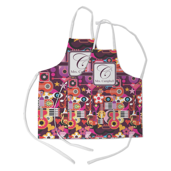 Abstract Music Kid's Aprons - Parent - Main