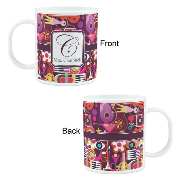 Abstract Music Kid's Mug - Apvl