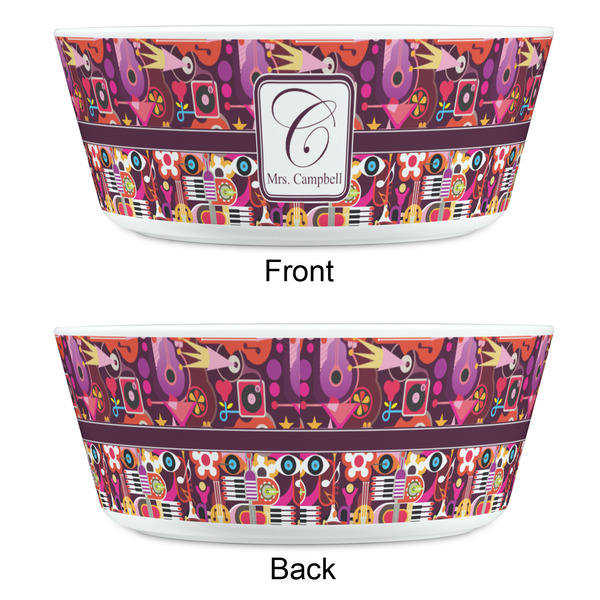 Abstract Music Kids Bowls - APPROVAL