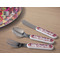Abstract Music Kids Flatware w/ Plate