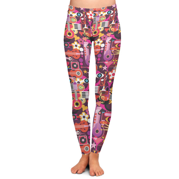 Custom Abstract Music Ladies Leggings