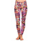 Abstract Music Ladies Leggings - Front