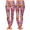 Abstract Music Ladies Leggings - Front and Back