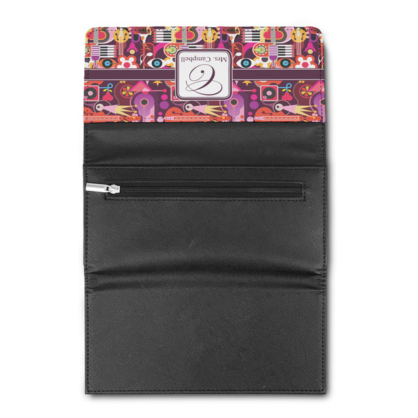 Abstract Music Ladies Wallet (Open)