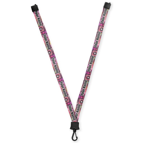 Custom Abstract Music Lanyard (Personalized)