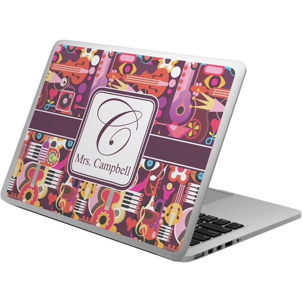 Custom Abstract Music Laptop Skin - Custom Sized (Personalized)