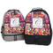 Abstract Music Large Backpacks - Both