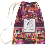 Abstract Music Laundry Bag - Large (Personalized)