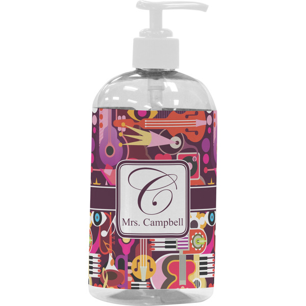 Abstract Music Large Liquid Dispenser (16 oz) - White