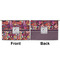 Abstract Music Large Zipper Pouch Approval (Front and Back)