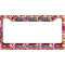 Abstract Music License Plate Frame Wide