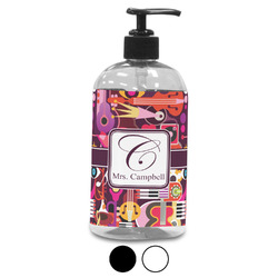 Abstract Music Plastic Soap / Lotion Dispenser (Personalized)