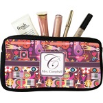 Abstract Music Makeup / Cosmetic Bag - Small (Personalized)