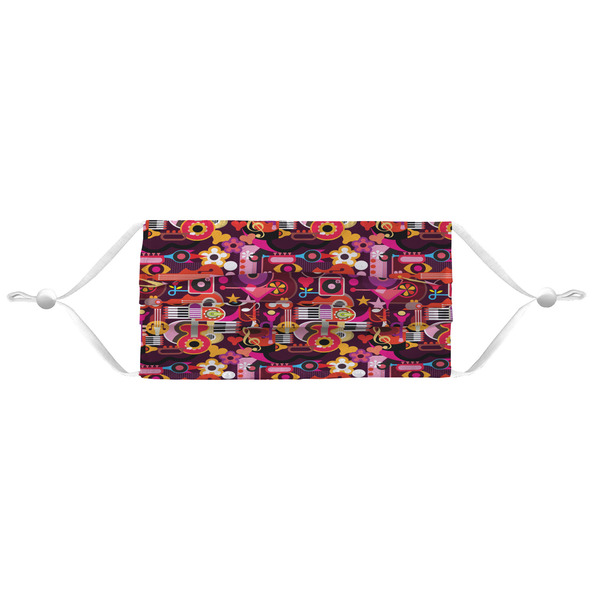 Abstract Music Mask - Pleated (new) APPROVAL