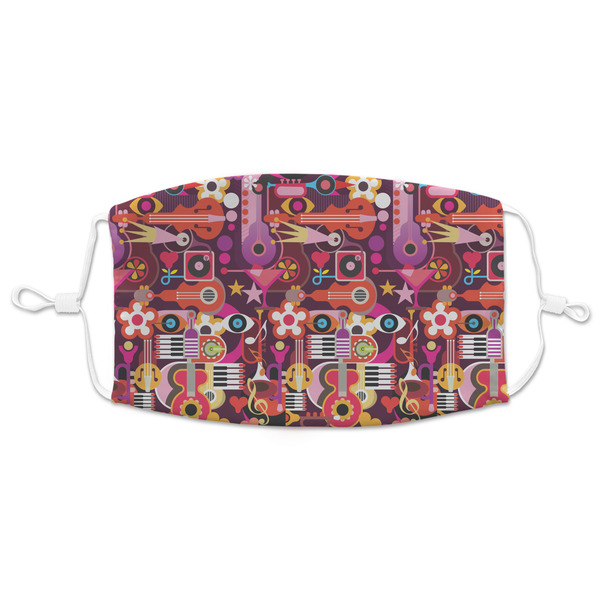 Custom Abstract Music Adult Cloth Face Mask - XLarge