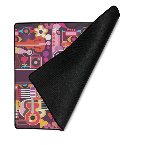 Abstract Music Medium Gaming Mats - FRONT W/FOLD