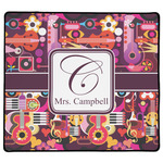 Abstract Music XL Gaming Mouse Pad - 18" x 16" (Personalized)