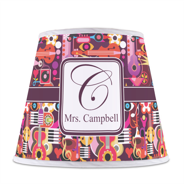 Abstract Music Poly Film Empire Lampshade - Front View