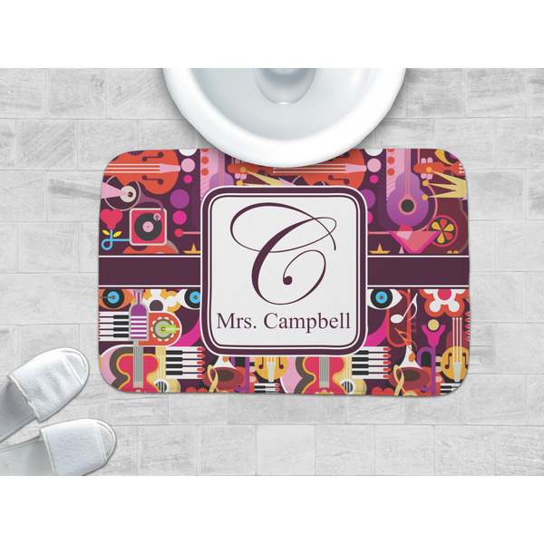 Abstract Music Memory Foam Bath Mat - LIFESTYLE 34x21