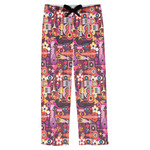 Abstract Music Mens Pajama Pants - XS