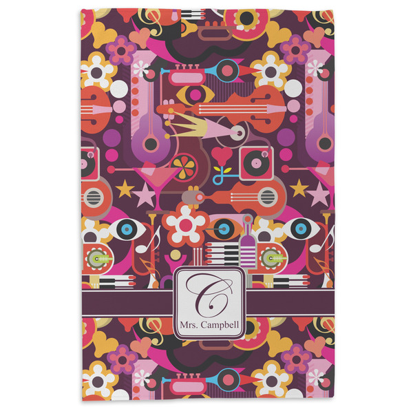 Abstract Music Microfiber Dish Towel - APPROVAL