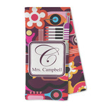 Abstract Music Kitchen Towel - Microfiber (Personalized)