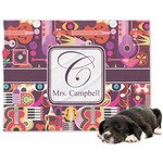 Abstract Music Dog Blanket (Personalized)