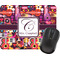 Abstract Music Rectangular Mouse Pad