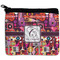Abstract Music Neoprene Coin Purse - Front