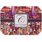 Abstract Music Octagon Placemat - Single front