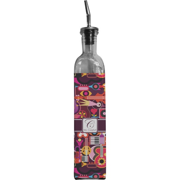 Custom Abstract Music Oil Dispenser Bottle (Personalized)