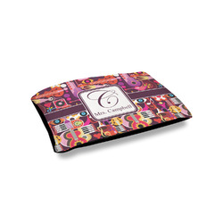 Abstract Music Outdoor Dog Bed - Small (Personalized)
