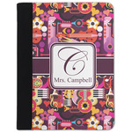 Abstract Music Padfolio Clipboard - Small (Personalized)