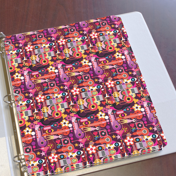 Abstract Music Page Dividers - Set of 5 - In Context