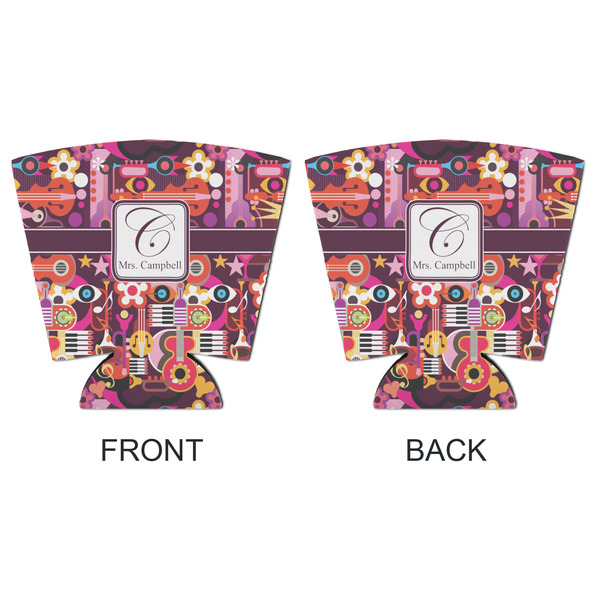 Abstract Music Party Cup Sleeves - with bottom - APPROVAL