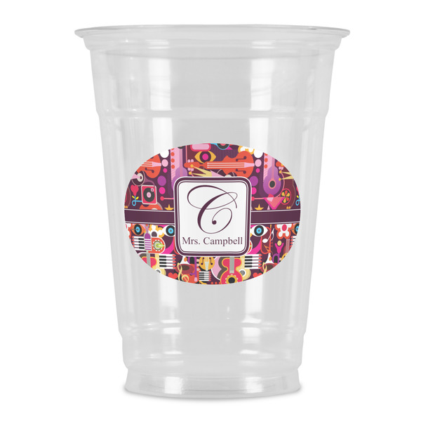 Custom Abstract Music Party Cups - 16oz (Personalized)