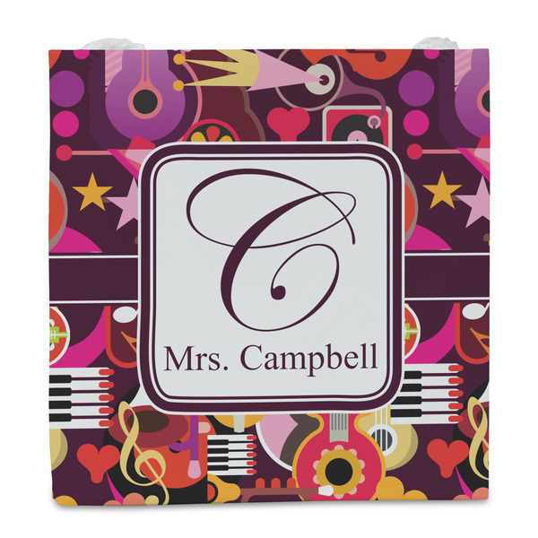 Abstract Music Party Favor Gift Bag - Gloss - Front
