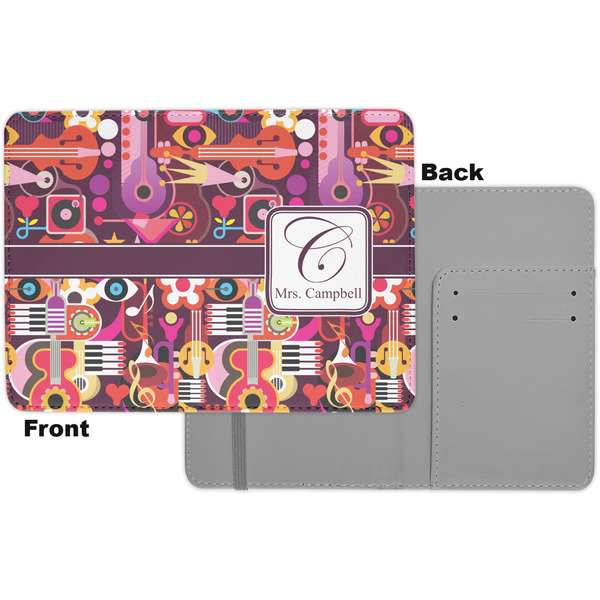 Abstract Music Passport Holder - Apvl