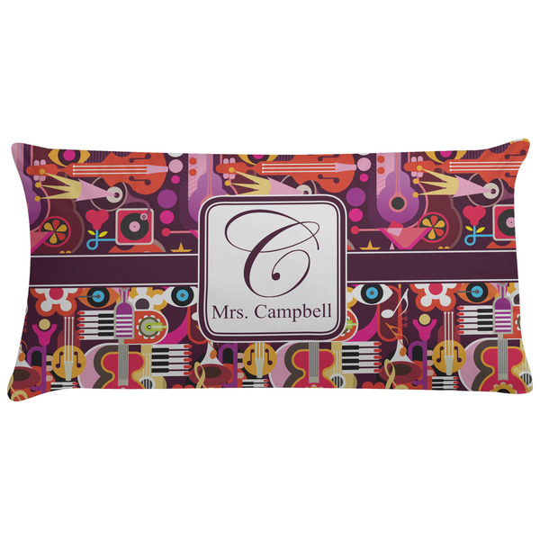 Custom Abstract Music Pillow Case (Personalized)