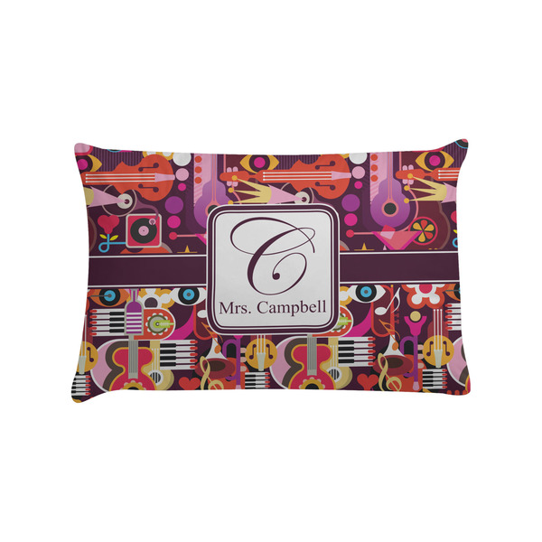 Custom Abstract Music Pillow Case - Standard (Personalized)