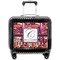 Abstract Music Pilot Bag Luggage with Wheels