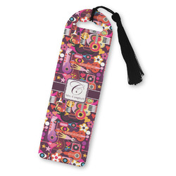 Abstract Music Plastic Bookmark (Personalized)