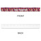 Abstract Music Plastic Ruler - 12" - APPROVAL