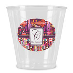 Abstract Music Plastic Shot Glass (Personalized)