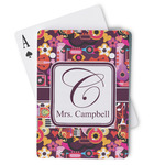 Abstract Music Playing Cards (Personalized)